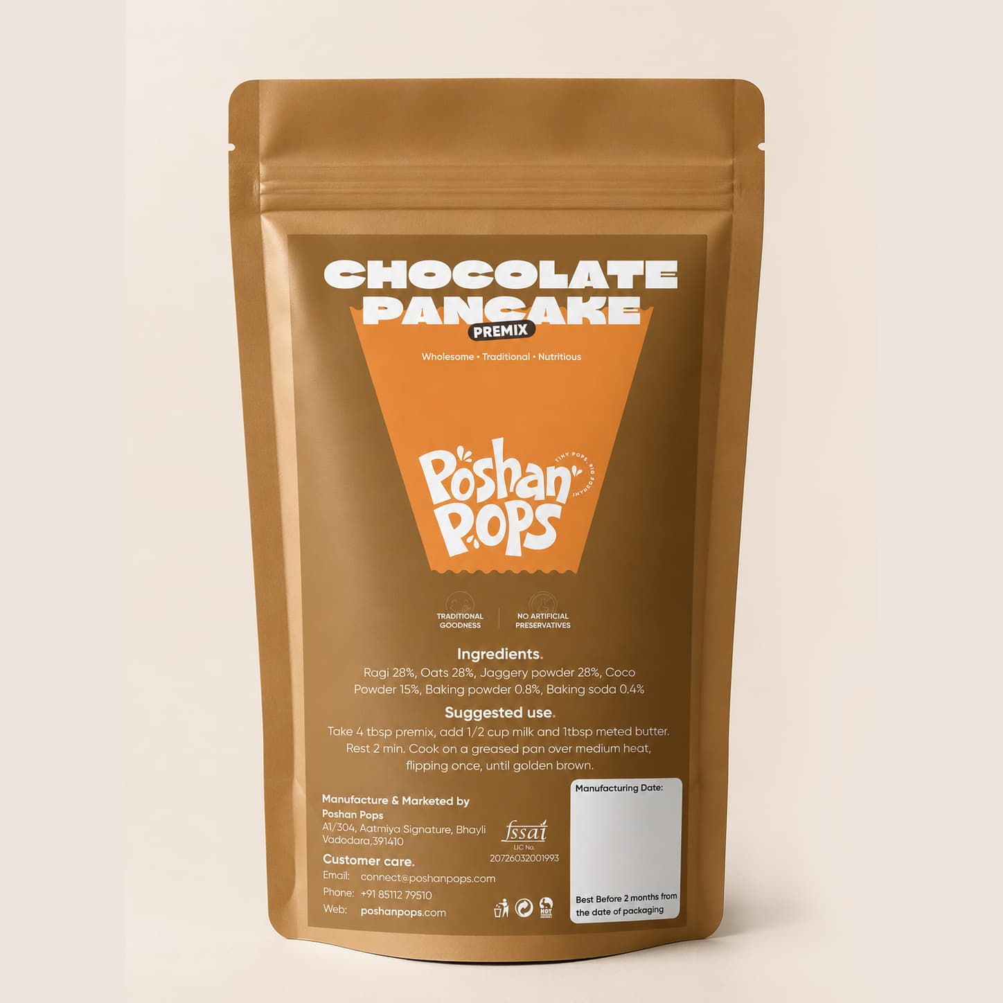 Chocolate Pancake Premix